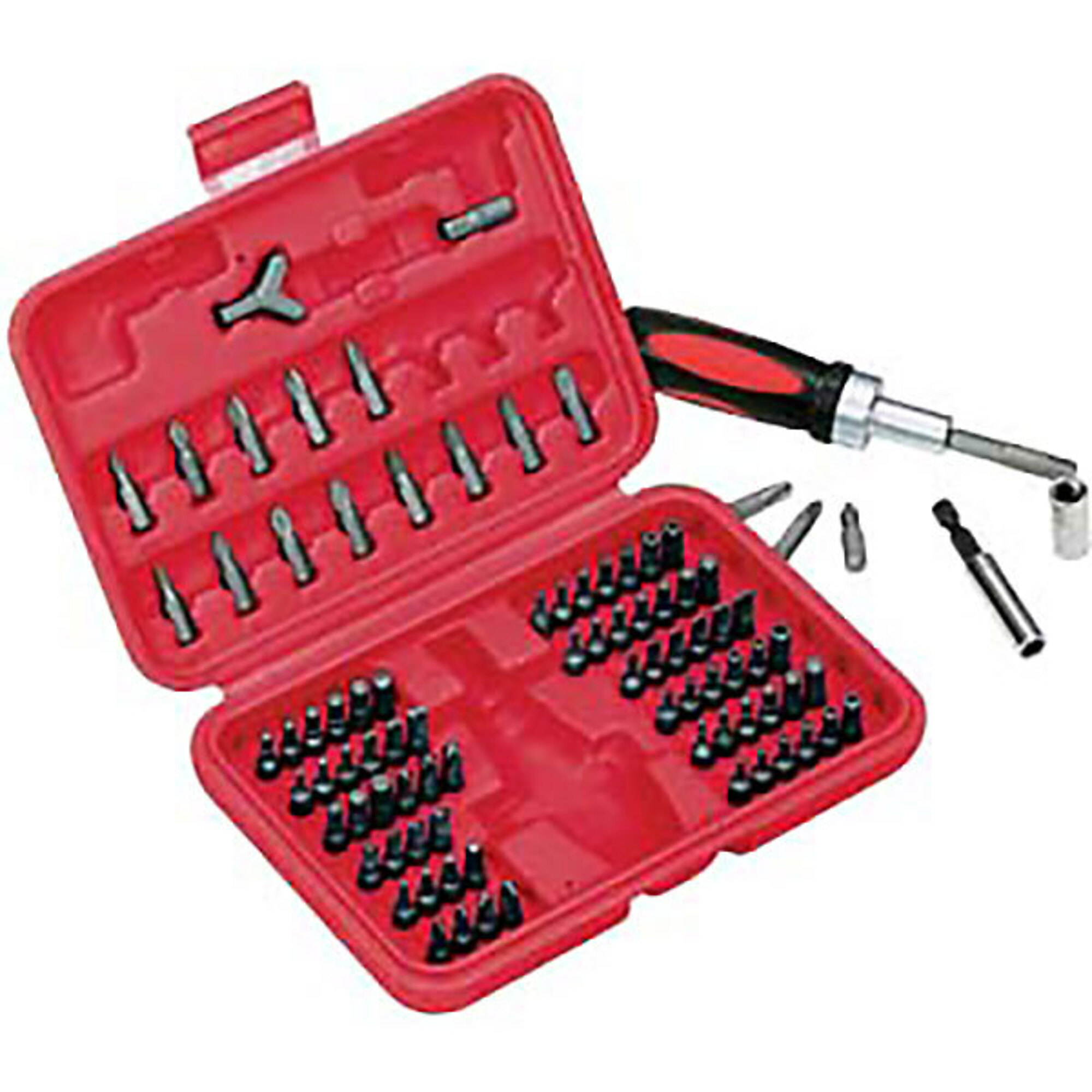 ATD Driver Bit Set 90Pc W/ Screwdriver Handle, Model# 10463